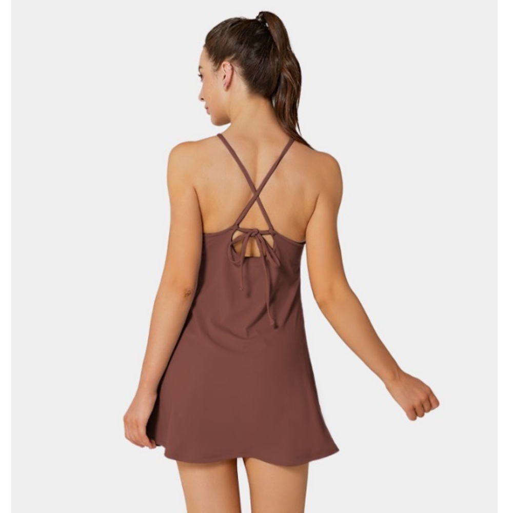 Halara Everyday 2-Piece Backless Activity Dress Size L NWT